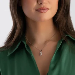 Sif Jakobs Capizzi Piccolo Silver Cubic Zirconia Necklace