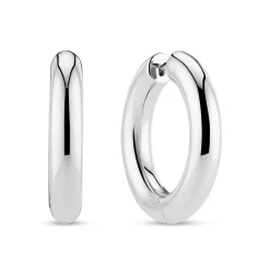 Sif Jakobs Carrara Pianura Silver Hoop Earrings