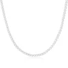 Sif Jakobs Ellera Grande Silver Cubic Zirconia Tennis Necklace