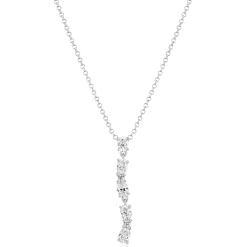 Sif Jakobs Ellera Ovale Lungo Cubic Zirconia Necklace