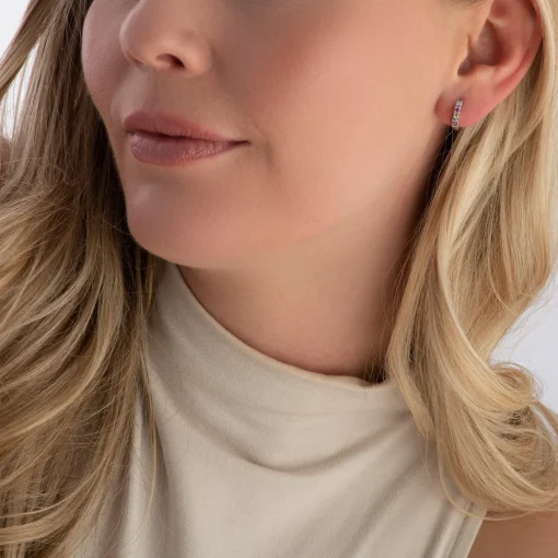 Sif Jakobs Ellera Silver Cubic Zirconia Earrings