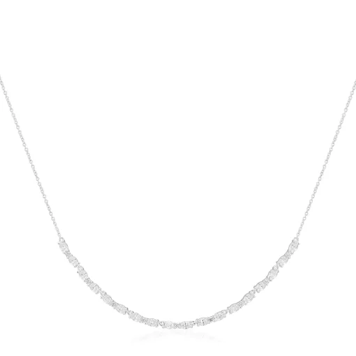 Sif Jakobs Ellera Silver Cubic Zirconia Necklace