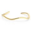 Sif Jakobs Ellera Waves 18ct Yellow Gold Plated Bangle