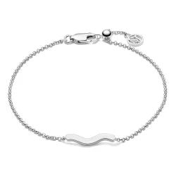 Sif Jakobs Ellera Waves Pianura Silver Bracelet