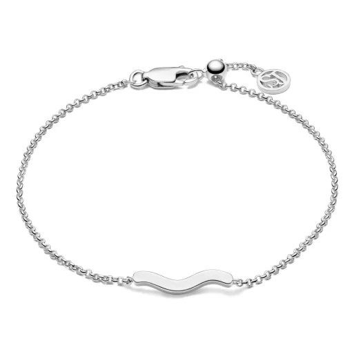 Sif Jakobs Ellera Waves Pianura Silver Bracelet