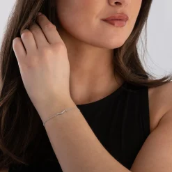 Sif Jakobs Ellera Waves Pianura Silver Bracelet