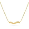 Sif Jakobs Ellera Waves Pianura 18ct Yellow Gold Plated Necklace