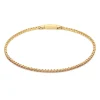 Sif Jakobs Ellerra Yellow Gold Plated Cubic Zirconia Tennis Bracelet