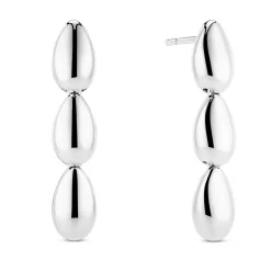 Sif Jakobs Goccia Pianura Silver Drop Earrings