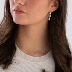 Sif Jakobs Goccia Pianura Silver Drop Earrings