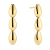 Sif Jakobs Goccia Pianura 18ct Yellow Gold Plated Drop Earrings