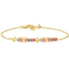 Sif Jakobs Ivrea Tre 18ct Yellow Gold Plated Cubic Zirconia Bracelet