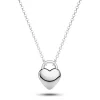 Sif Jakobs Julia Silver Heart Shaped Necklace