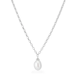Sif Jakobs Padua Uno Silver Freshwater Pearl Necklace