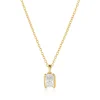 Sif Jakobs Roccanova Piccolo Yellow Gold Plated Cubic Zirconia Pendant