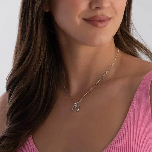 Swarovski Constella Silver Crystal Pendant