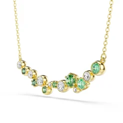 Swarovski Constella Yellow Gold Tone Crystal Necklace