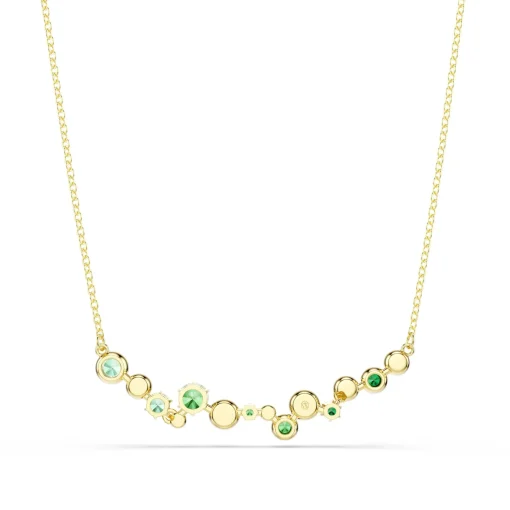 Swarovski Constella Yellow Gold Tone Crystal Necklace