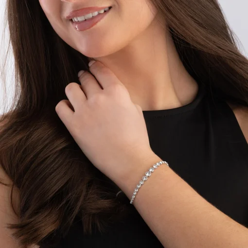 Swarovski Imber Silver Crystal Bracelet