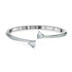 Swarovski Mesmera Attract Silver Crystal Bangle