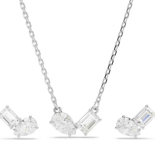 Swarovski Mesmera Crystal Necklace and Earrings Set