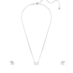 Swarovski Mesmera Crystal Necklace and Earrings Set