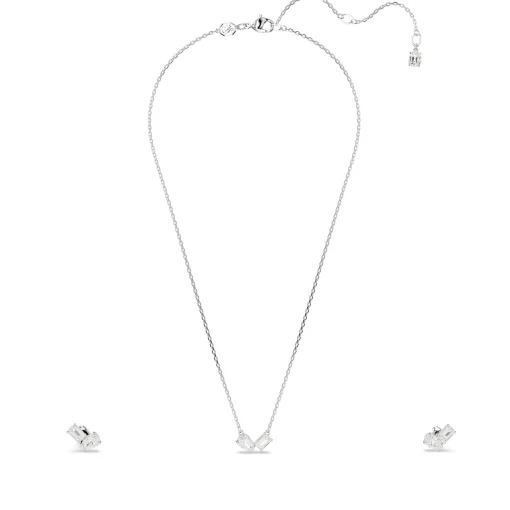 Swarovski Mesmera Crystal Necklace and Earrings Set