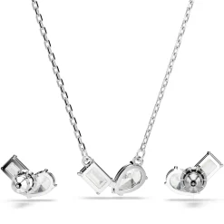 Swarovski Mesmera Crystal Necklace and Earrings Set