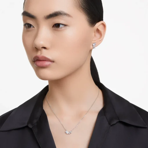 Swarovski Mesmera Crystal Necklace and Earrings Set
