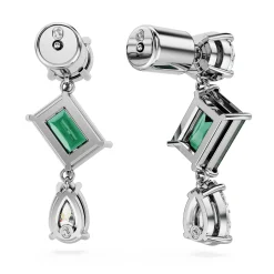 Swarovski Mesmera Green Drop Earrings