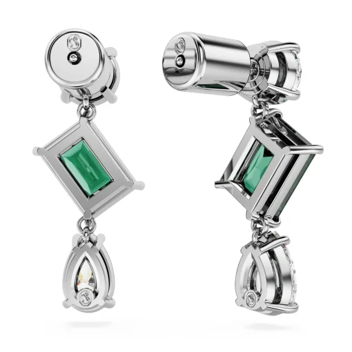 Swarovski Mesmera Green Drop Earrings
