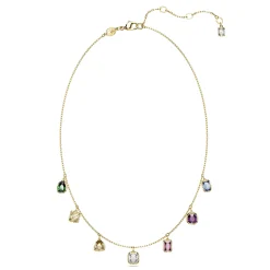Swarovski Stilla Gold Tone Multicoloured Necklace