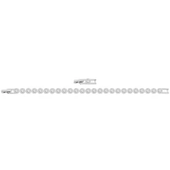 Swarovski Una Angelic Rhodium Plated Crystal Bracelet
