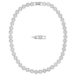 Swarovski Una Angelic Silver Crystal Necklace
