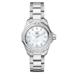 TAG Heuer Aquaracer Professional 200 30mm Mother of Pearl Diamond Ladies Watch