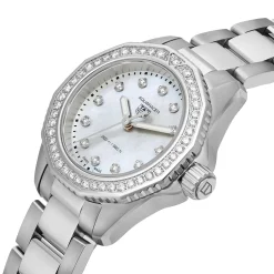 TAG Heuer Aquaracer Professional 200 30mm Mother of Pearl Diamond Ladies Watch