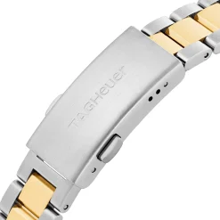TAG Heuer Aquaracer Quartz Ladies Mother of Pearl Steel and 18K Yellow Gold Coating 27mm Watch