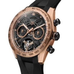TAG Heuer Carrera Chrono Tourbillon Extreme Sport 44mm 18K Rose Gold Automatic Watch