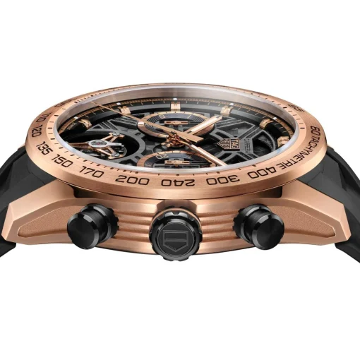 TAG Heuer Carrera Chrono Tourbillon Extreme Sport 44mm 18K Rose Gold Automatic Watch
