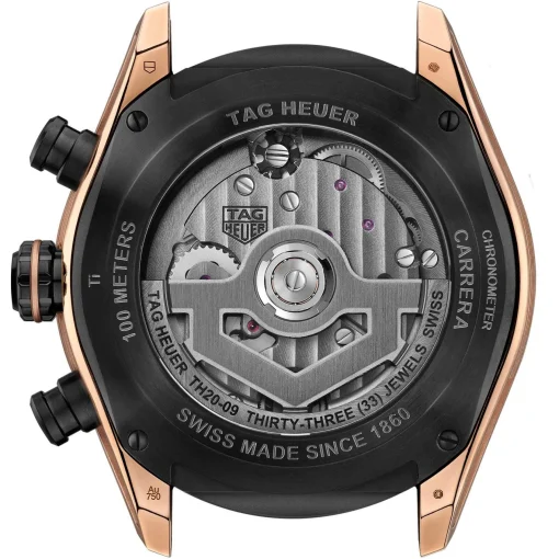 TAG Heuer Carrera Chrono Tourbillon Extreme Sport 44mm 18K Rose Gold Automatic Watch