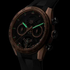 TAG Heuer Carrera Chrono Tourbillon Extreme Sport 44mm 18K Rose Gold Automatic Watch
