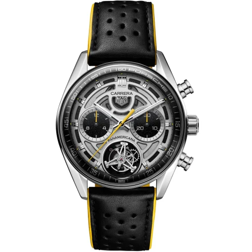 TAG Heuer Carrera Chronograph Tourbillon X Porsche Panamericana 42mm Automatic Watch