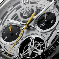 TAG Heuer Carrera Chronograph Tourbillon X Porsche Panamericana 42mm Automatic Watch