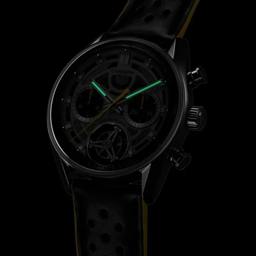 TAG Heuer Carrera Chronograph Tourbillon X Porsche Panamericana 42mm Automatic Watch