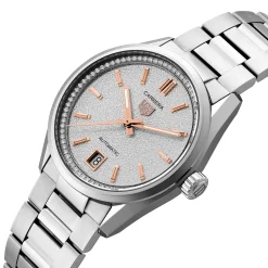 TAG Heuer Carrera Date 36mm Diamond Automatic Ladies Watch