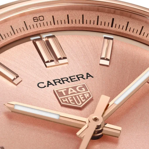 TAG Heuer Carrera Date 36mm Stainless Steel and 18K Rose Gold Automatic Ladies Watch