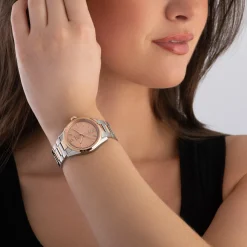 TAG Heuer Carrera Date 36mm Stainless Steel and 18K Rose Gold Automatic Ladies Watch