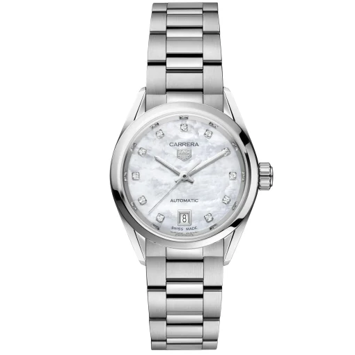 TAG Heuer Carrera Date 29mm Diamond Automatic Ladies Watch