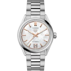 TAG Heuer Carrera Date 36mm Diamond Automatic Ladies Watch