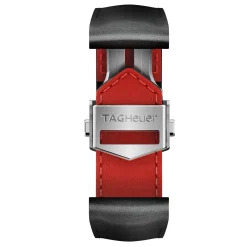 TAG Heuer Connected 42mm Black Leather Strap